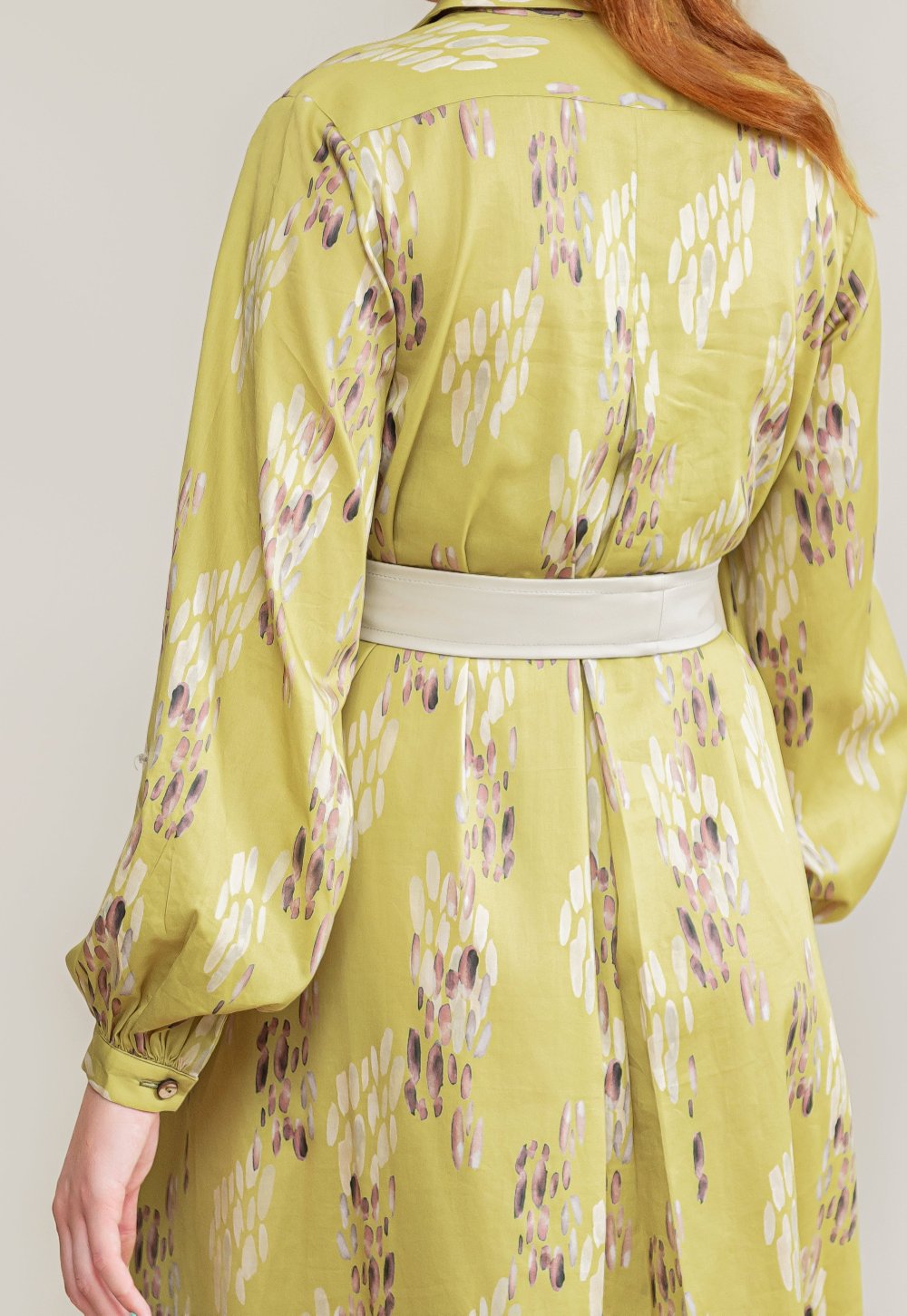 Cotton shirt dress