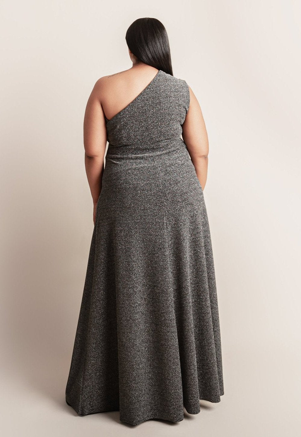 One shoulder dress