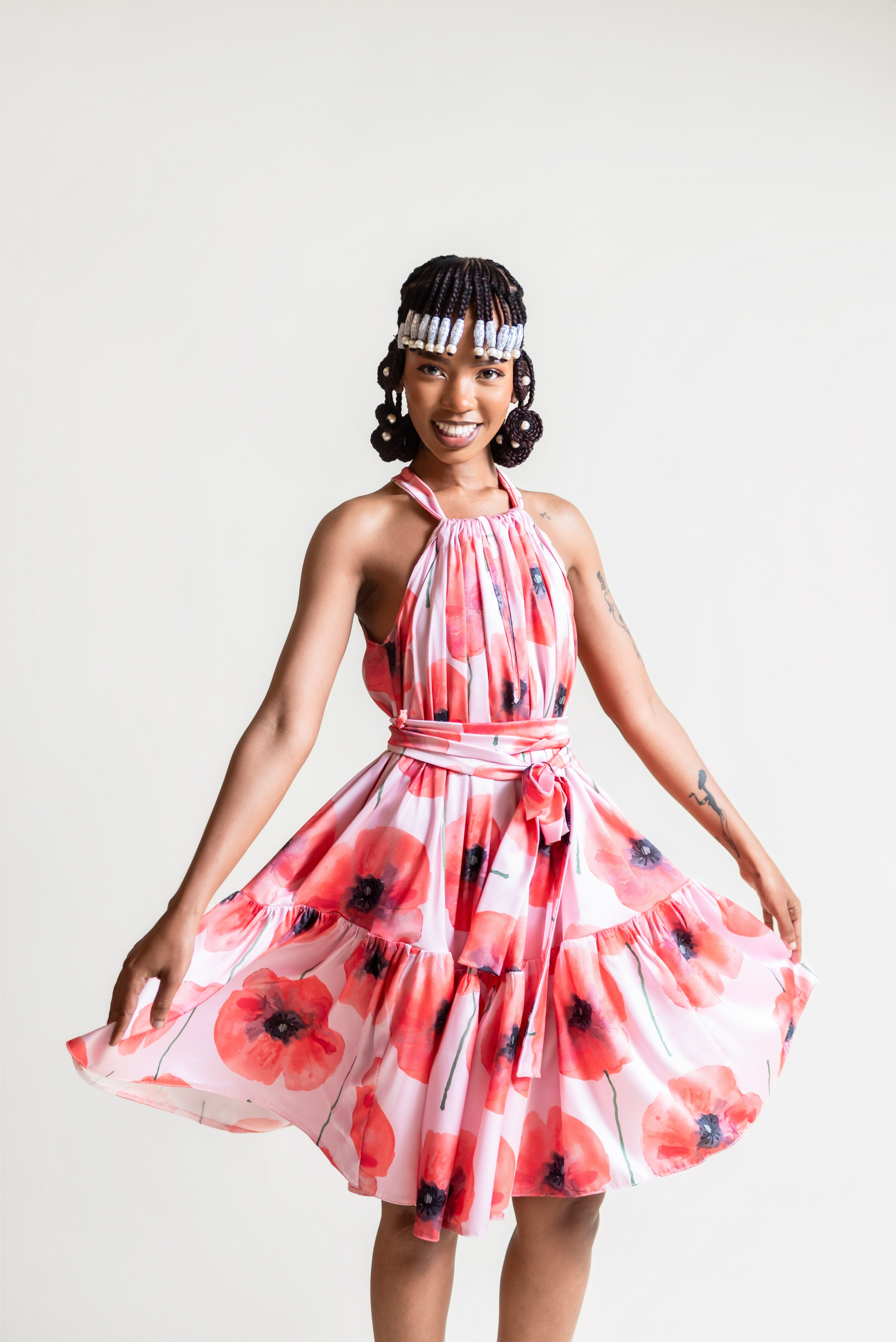 Mini De Chine frill dress