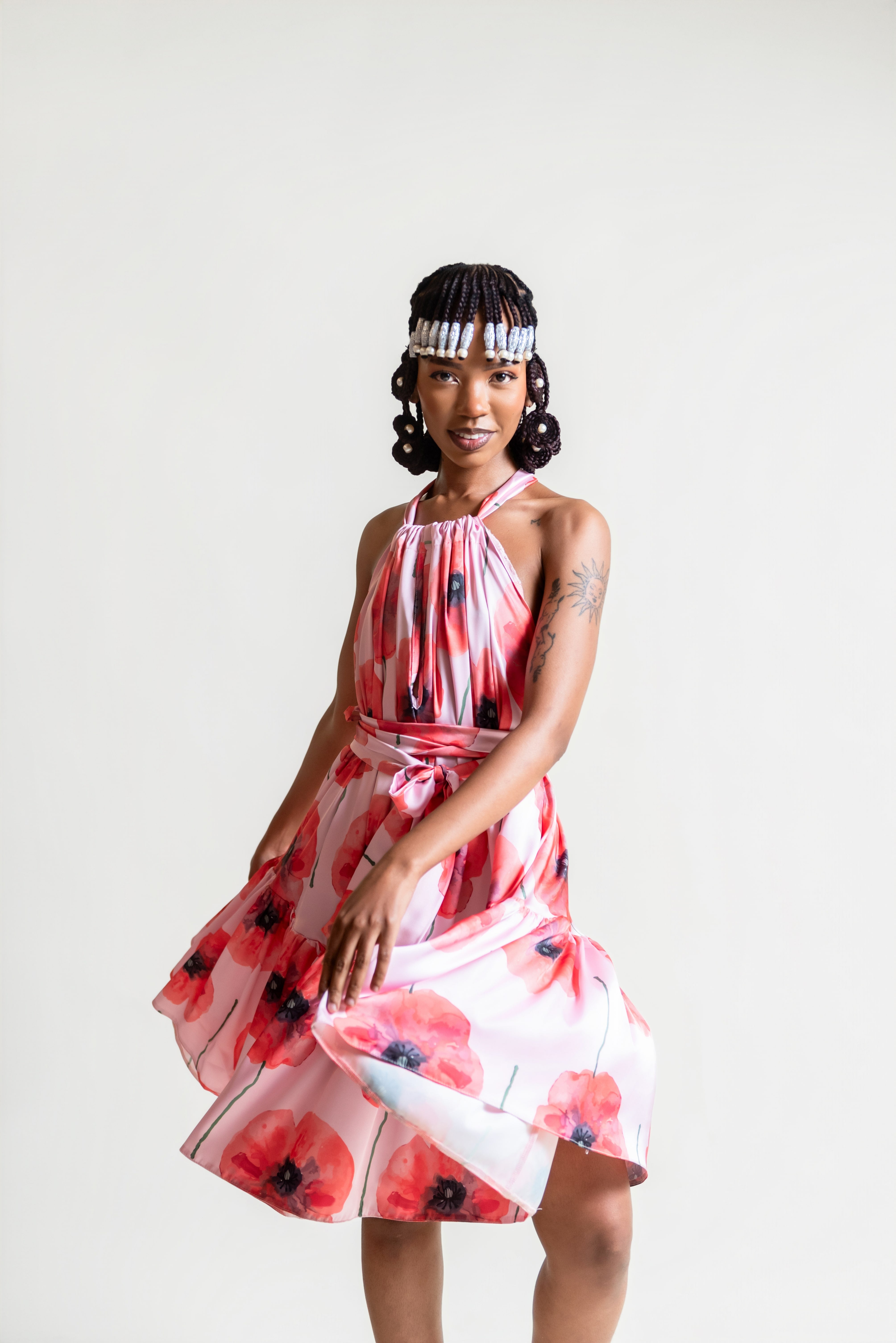 Mini De Chine frill dress