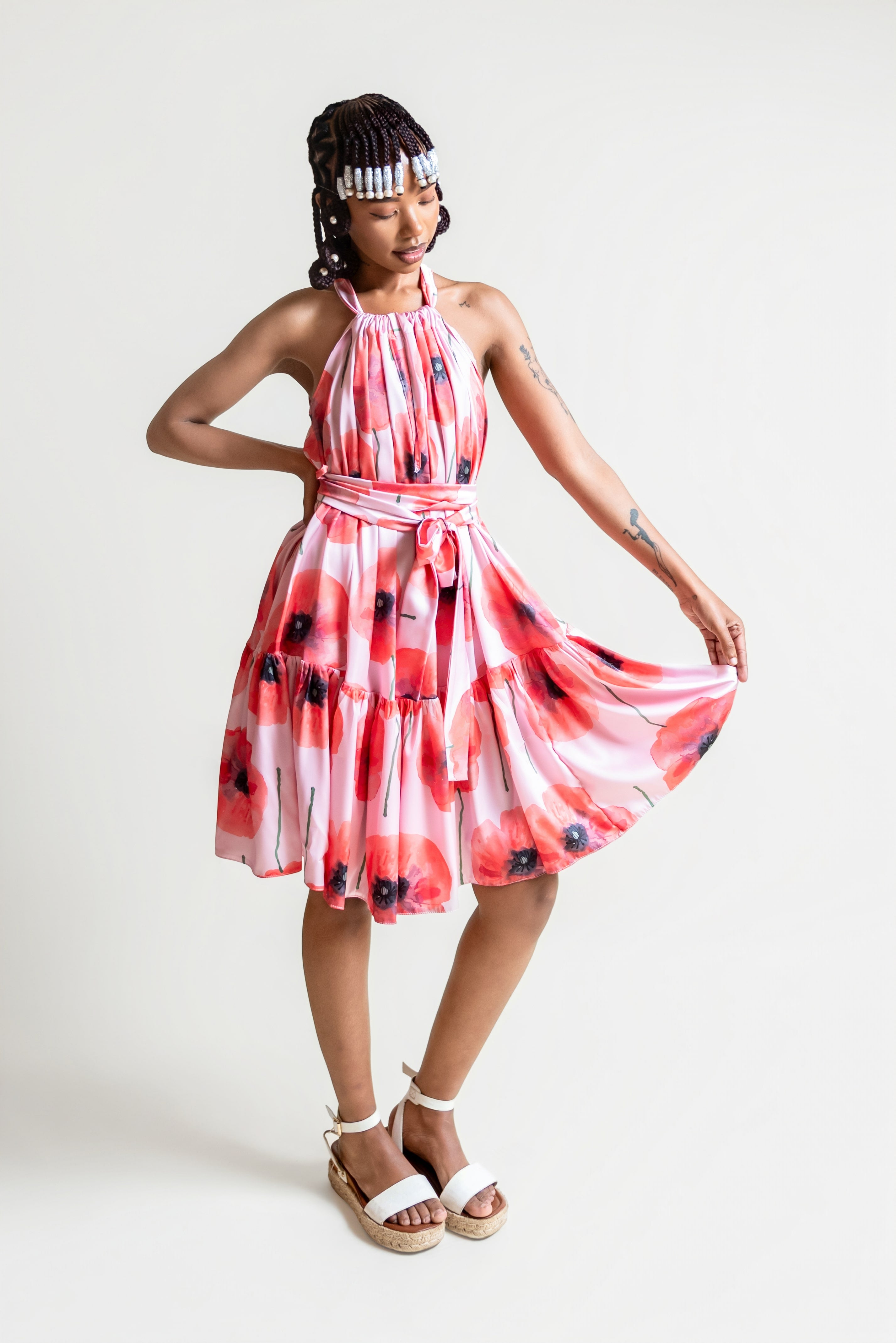 Mini De Chine frill dress