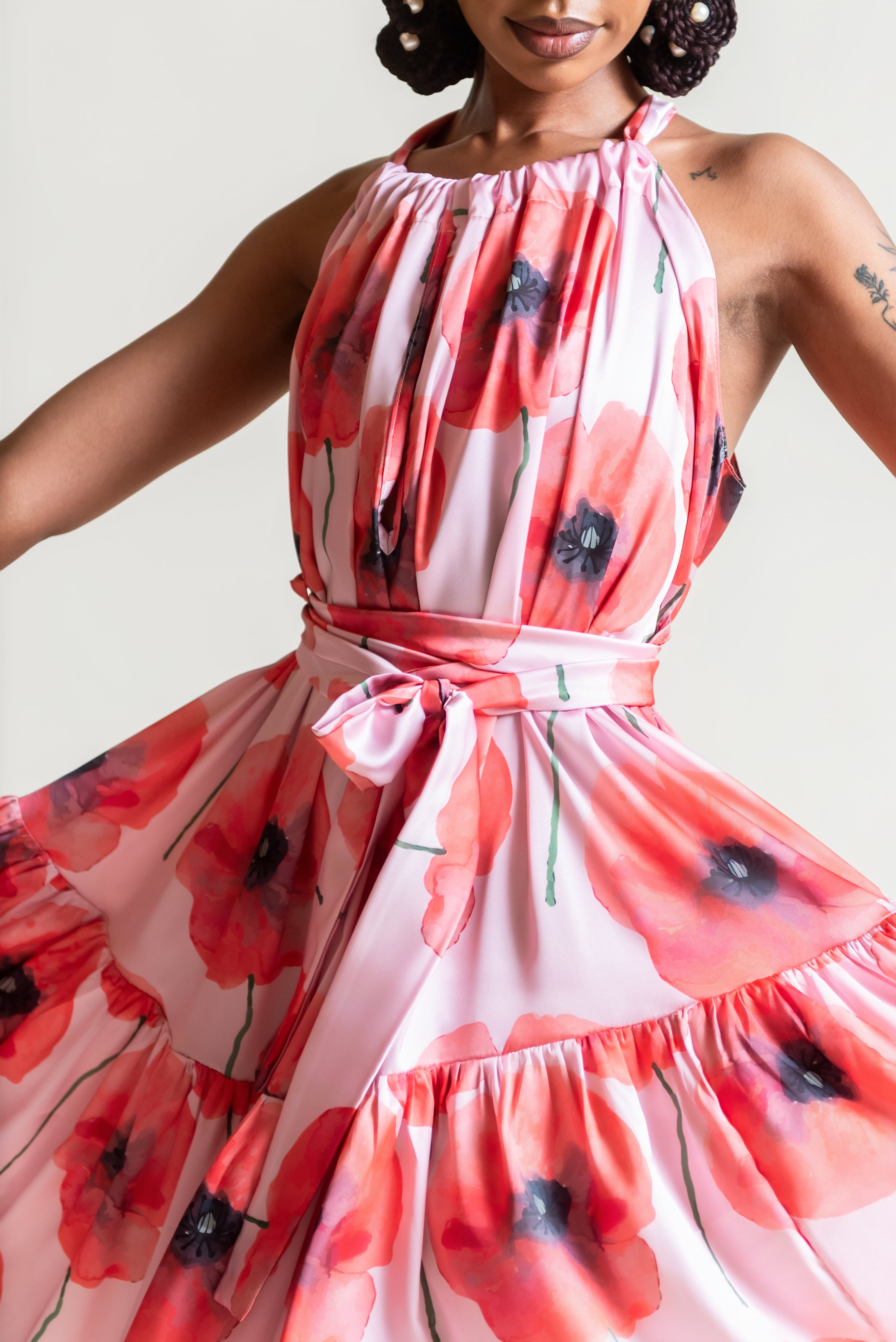 Mini De Chine frill dress