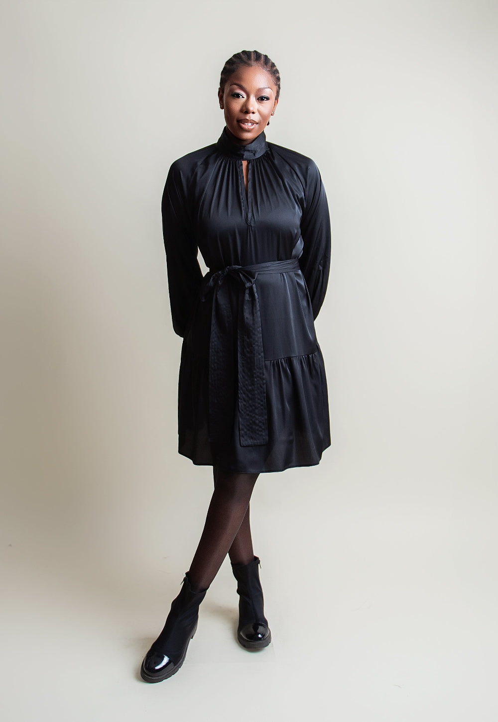Mini Baroque dress