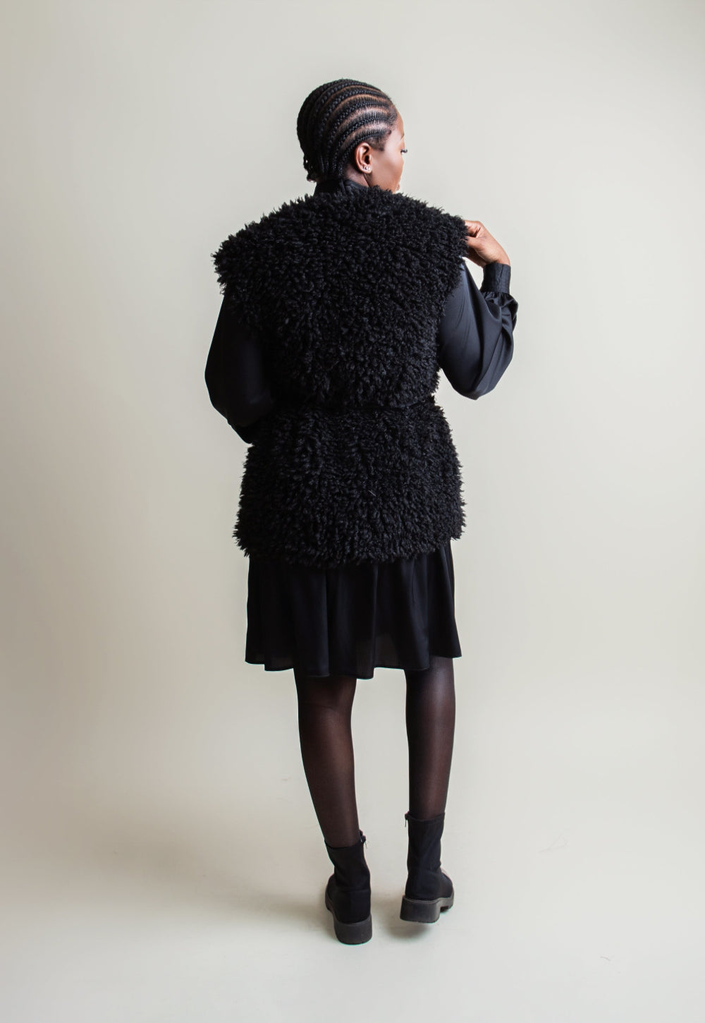 Faux fur Gilet