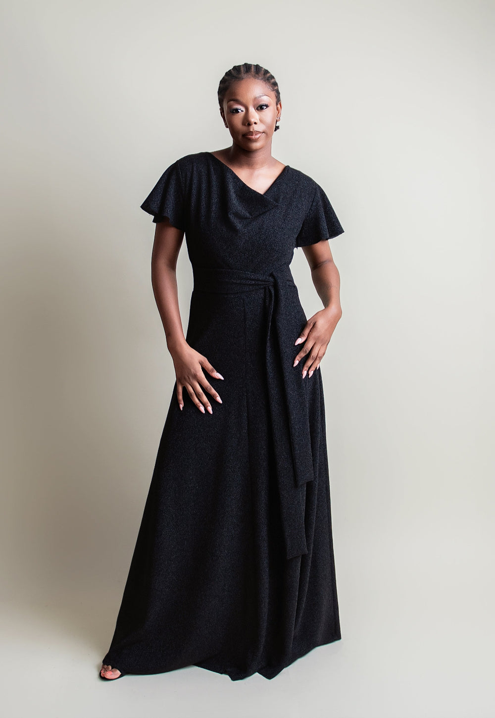 Black Retro dress