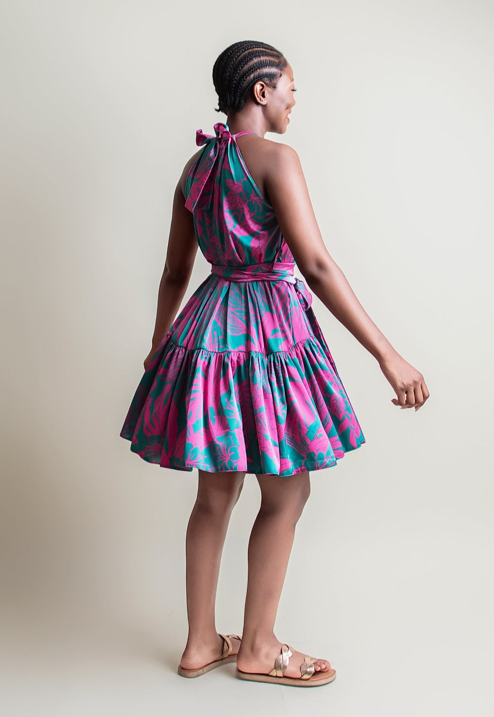 Mini De Chine Frill Dress