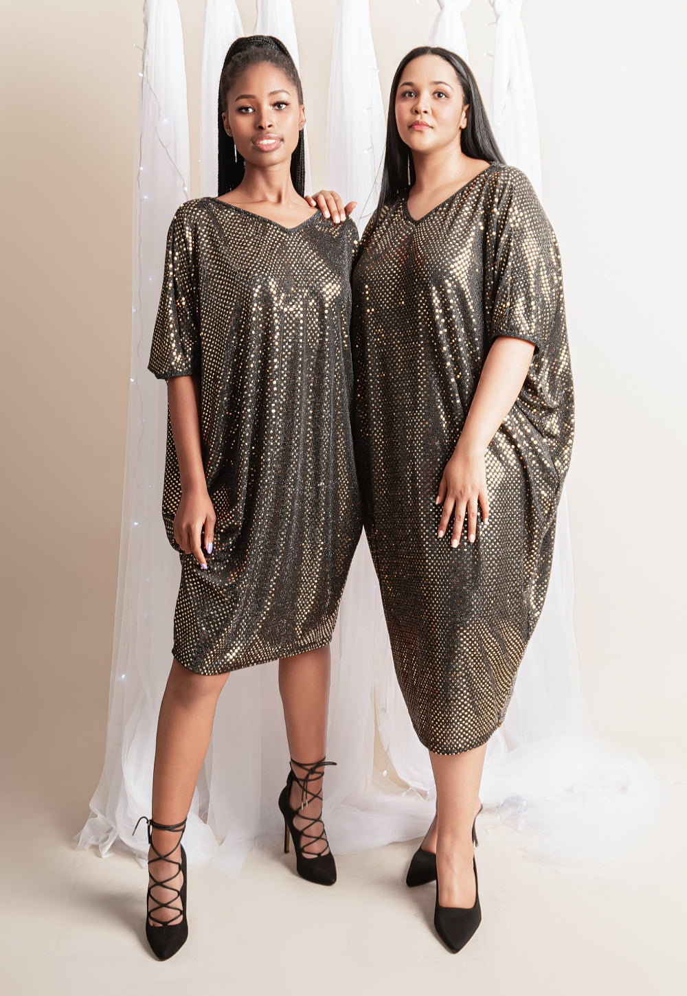 Maxi Metallic trapeze