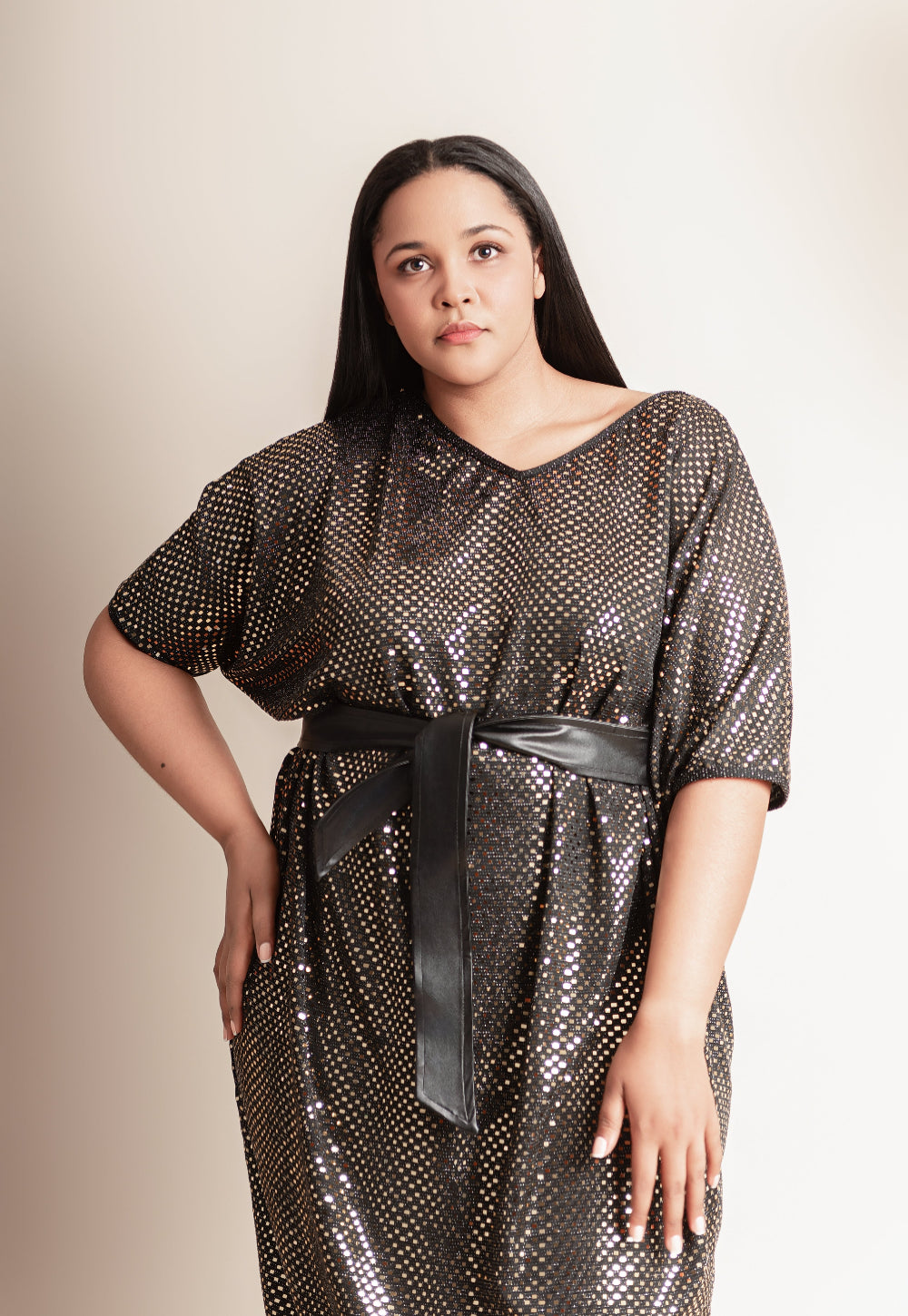 Maxi Metallic trapeze