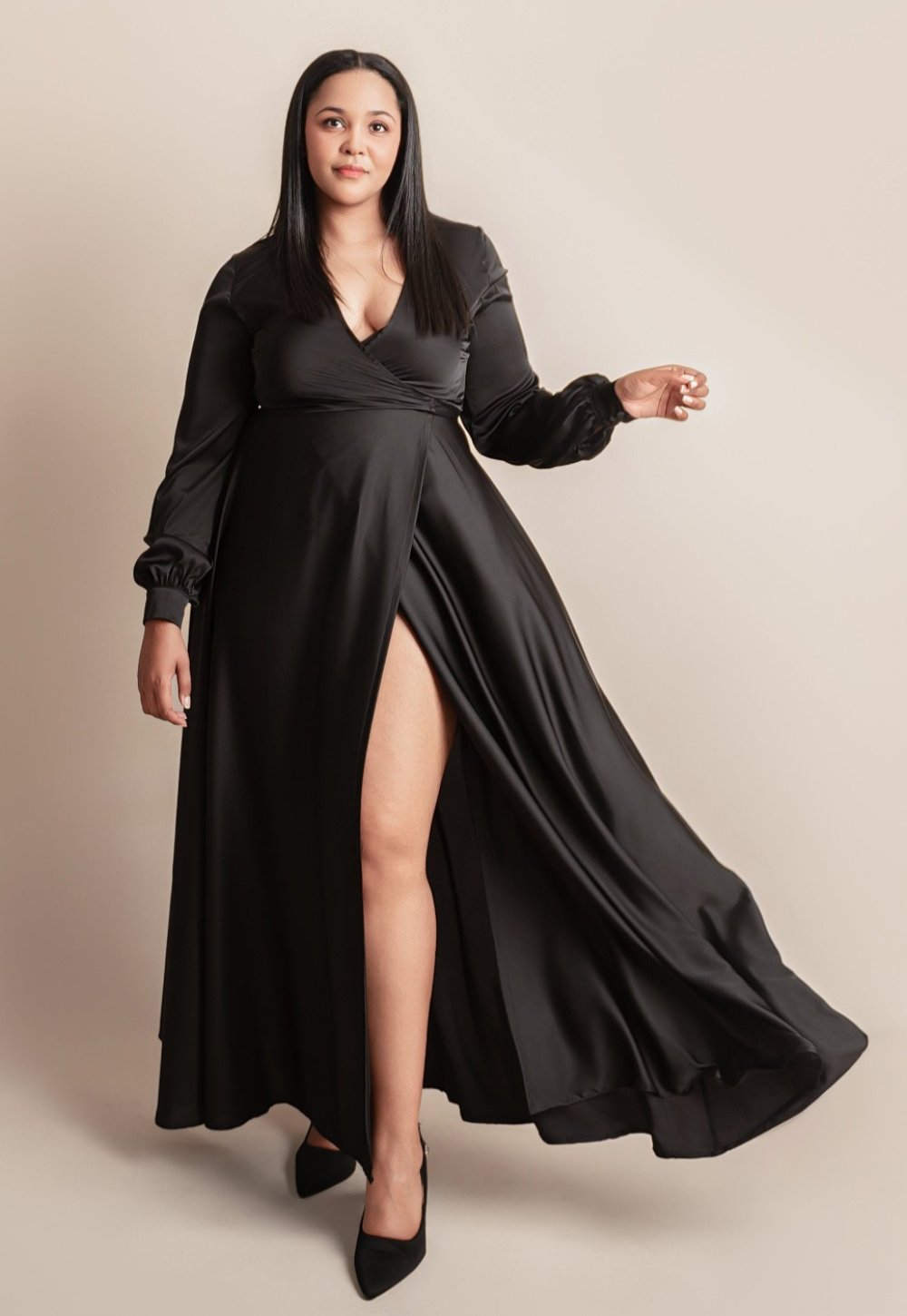 princess polly baby blue dress Black Wrap Dresses