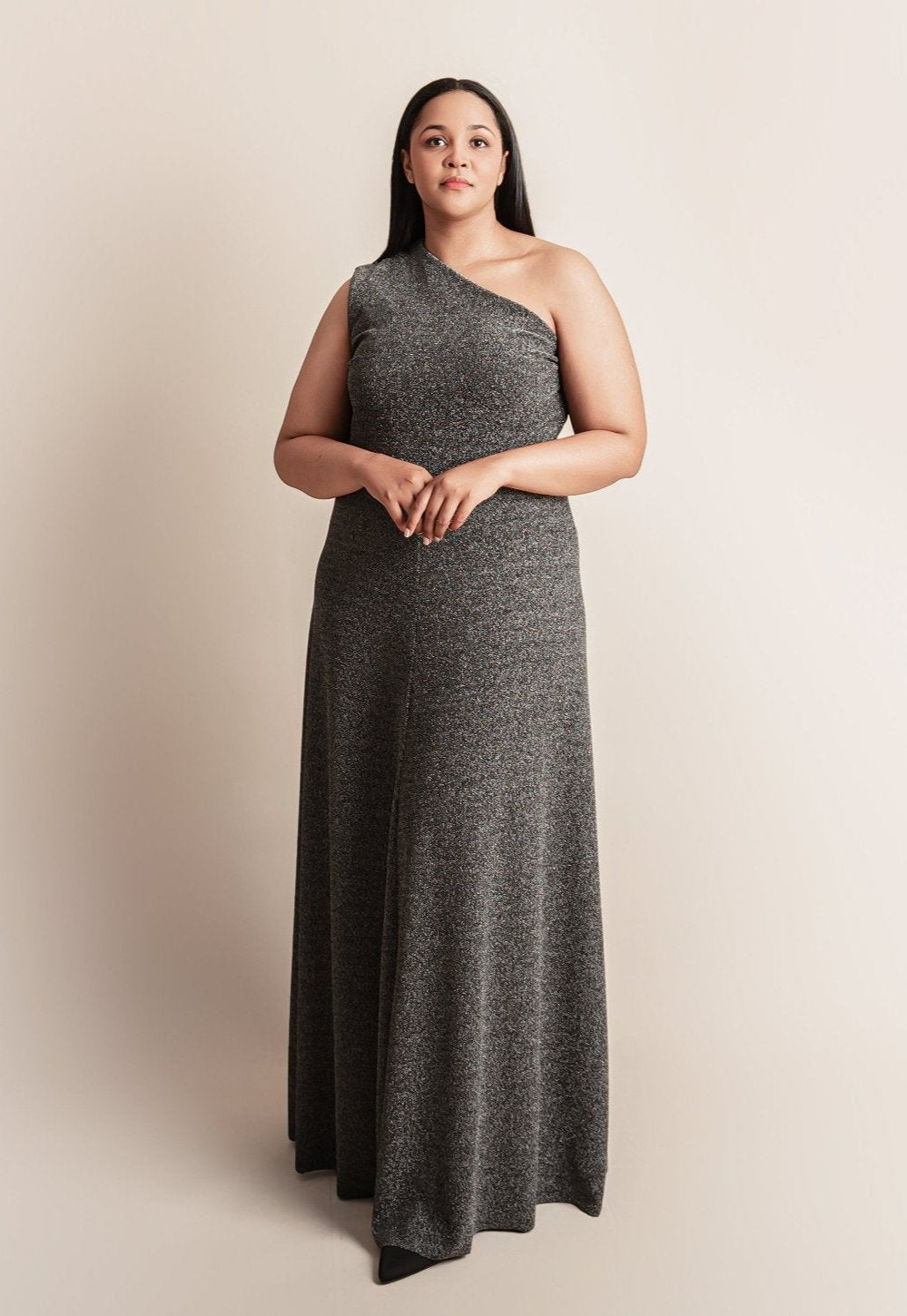 One shoulder dress