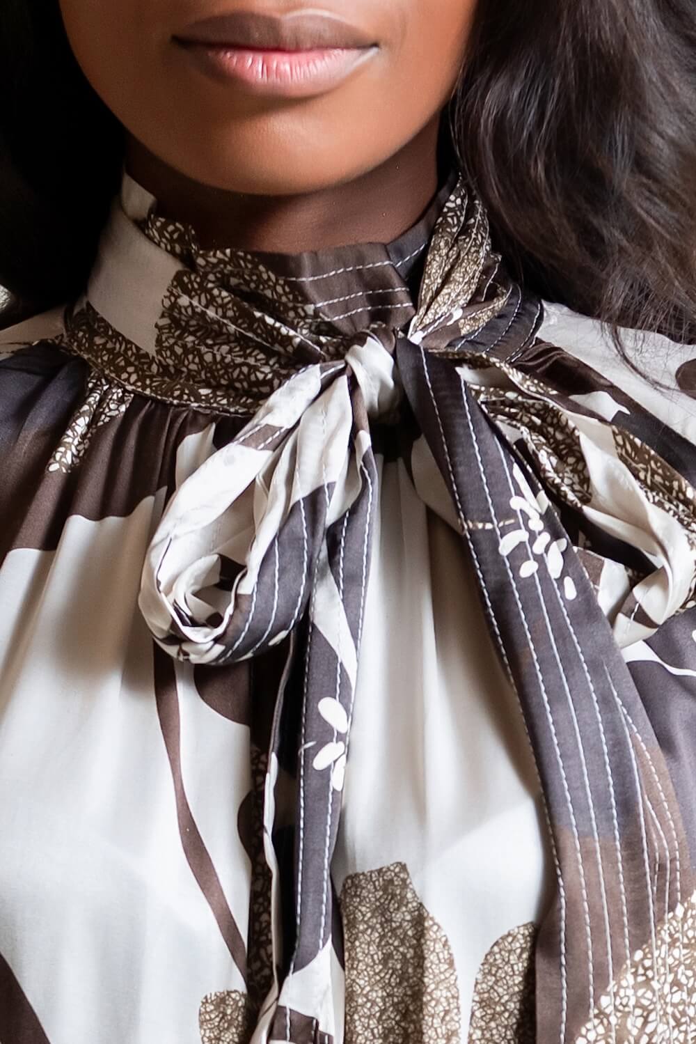 Midi Baroque dress