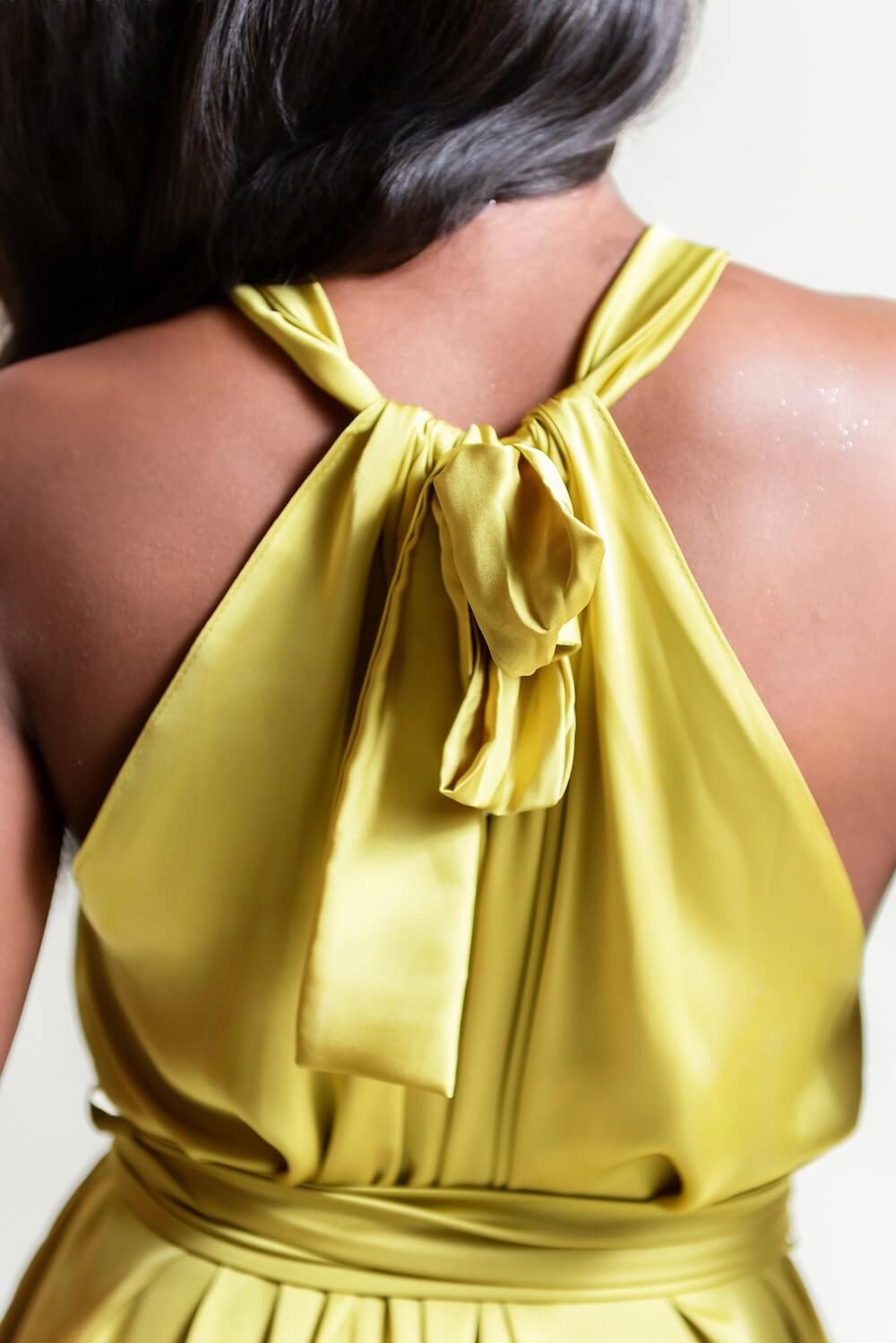 De Chine Frill Dress