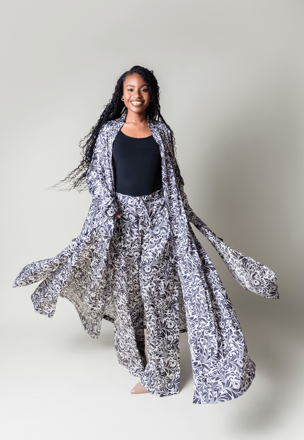 Timeless Luxe Kimono