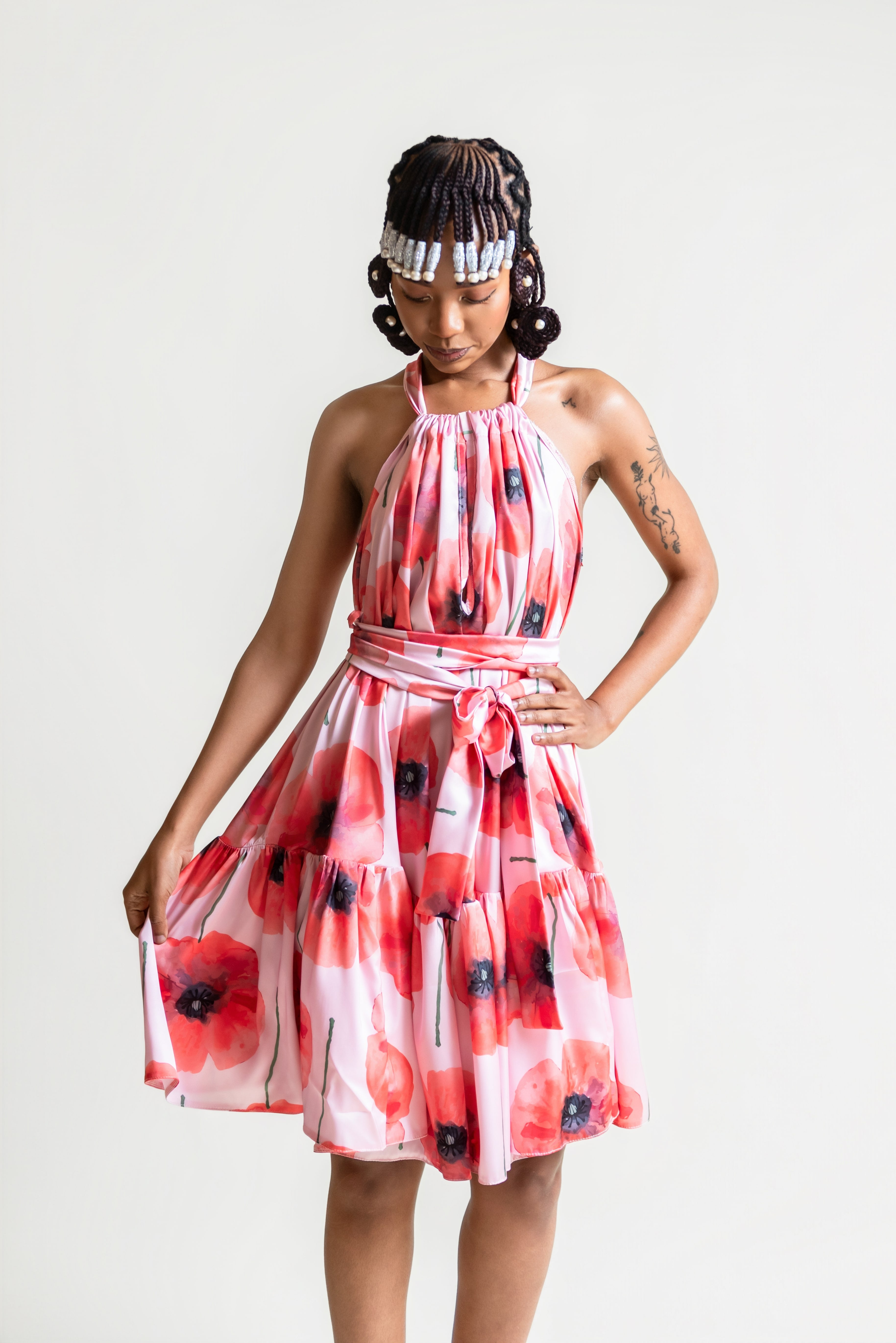 Mini De Chine frill dress