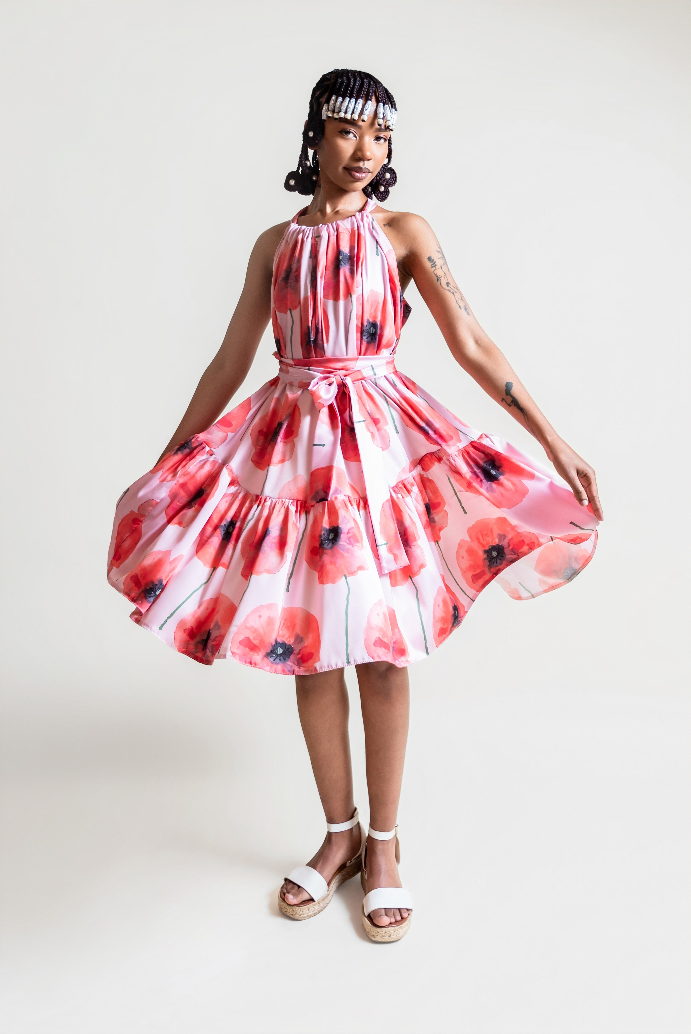 Mini De Chine frill dress