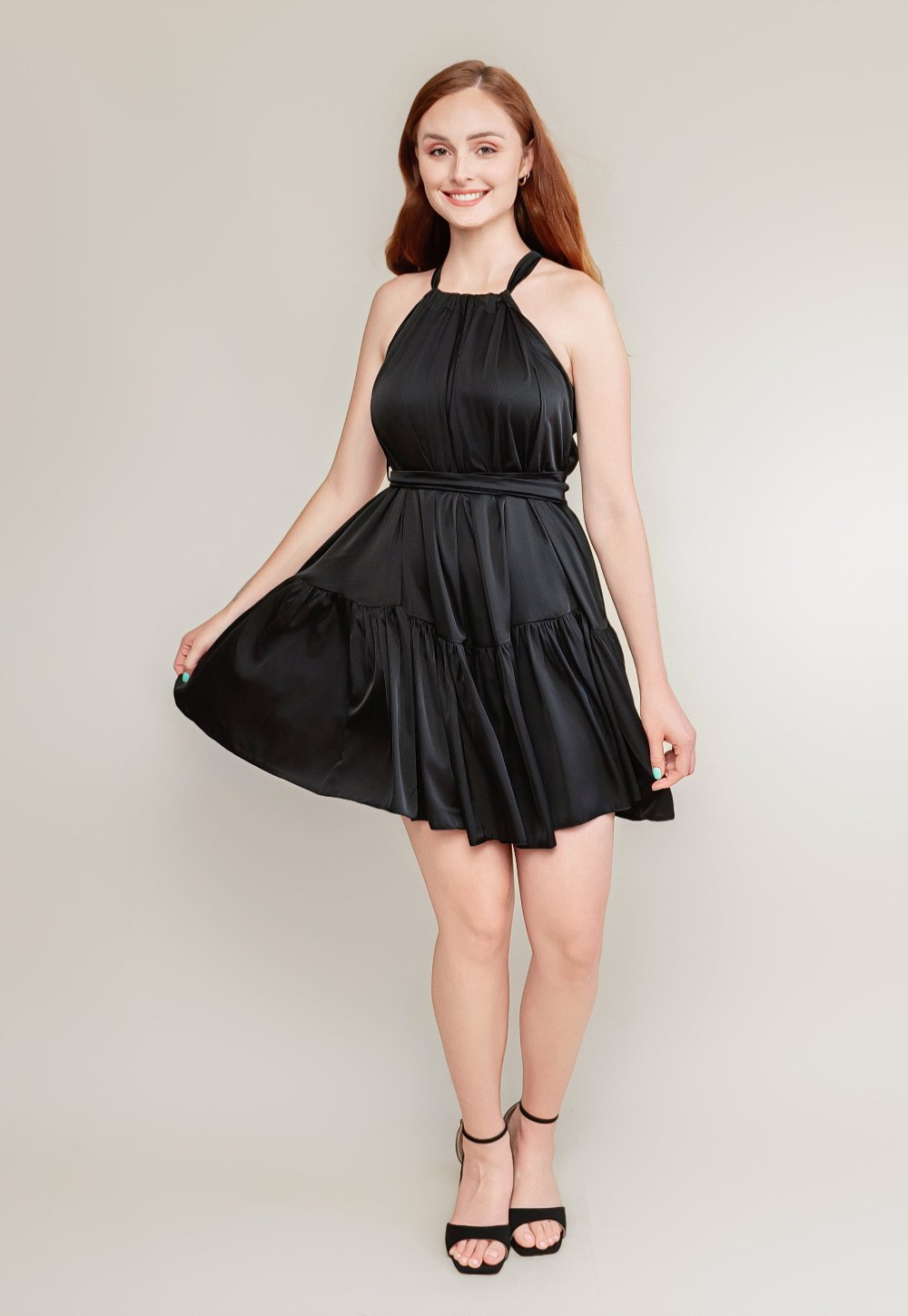 Mini De Chine Frill Dress