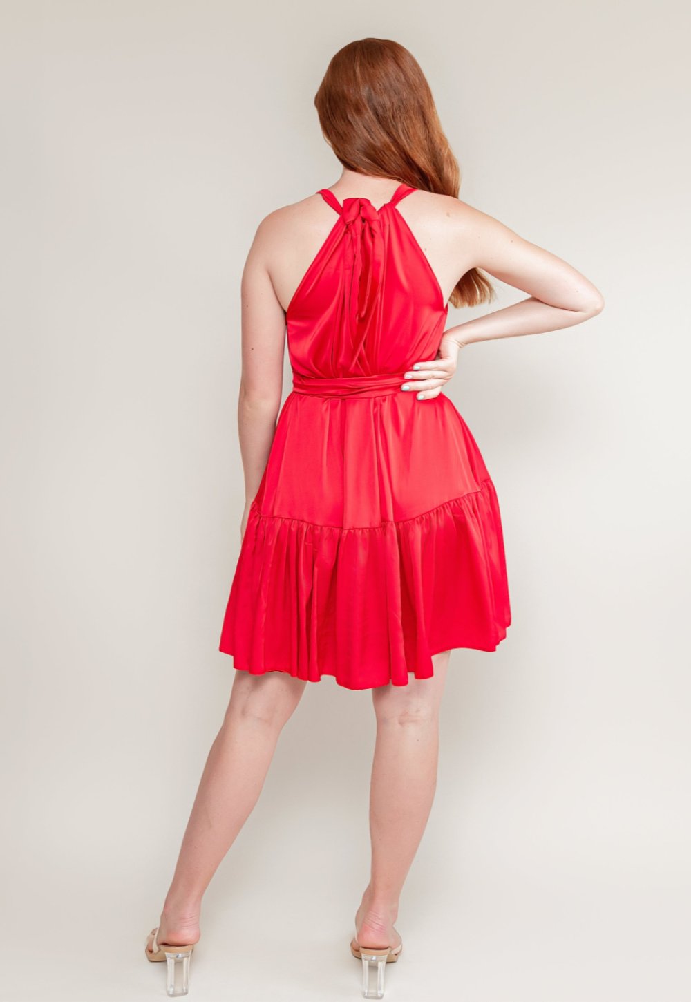 Mini De Chine Frill Dress