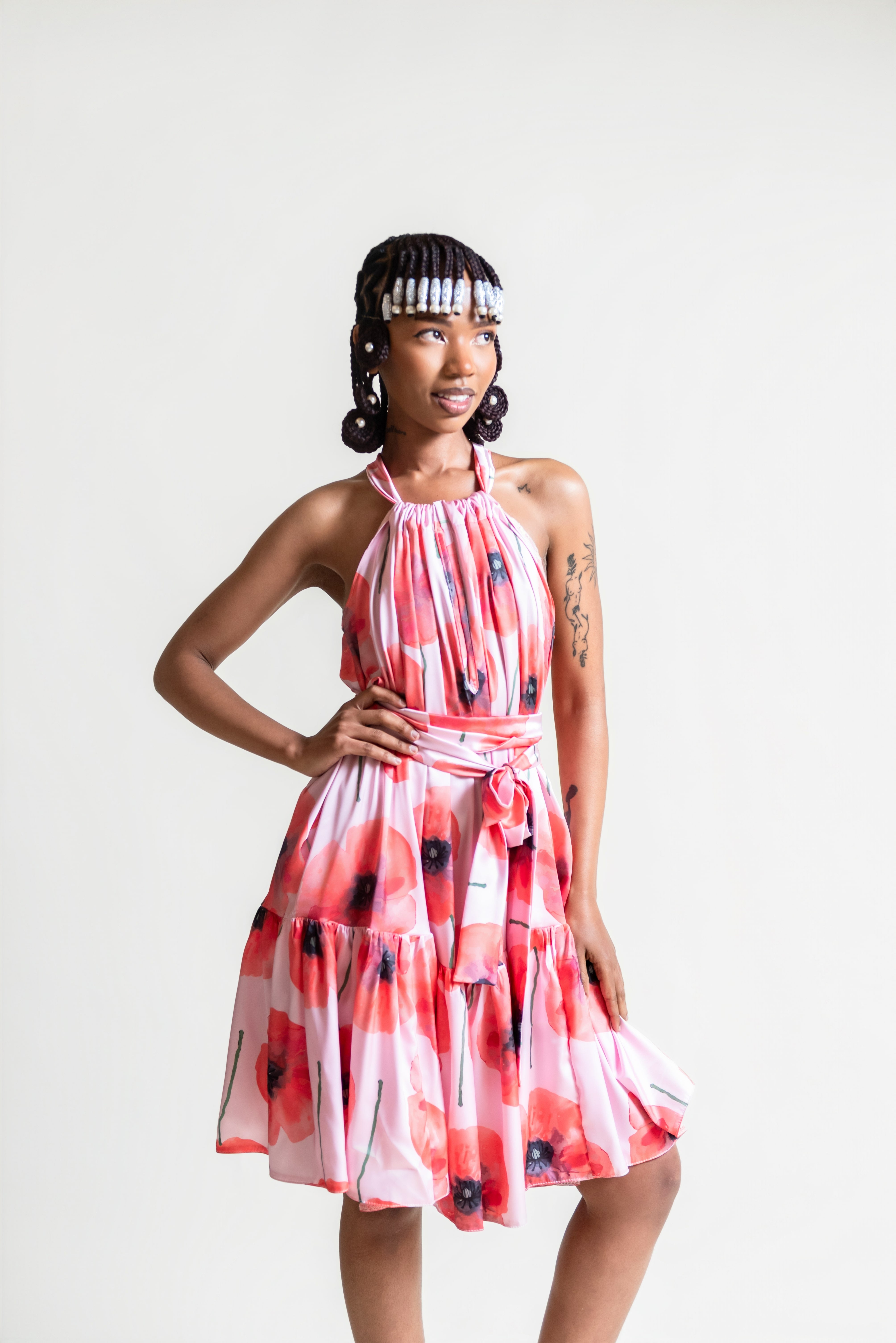 Mini De Chine frill dress