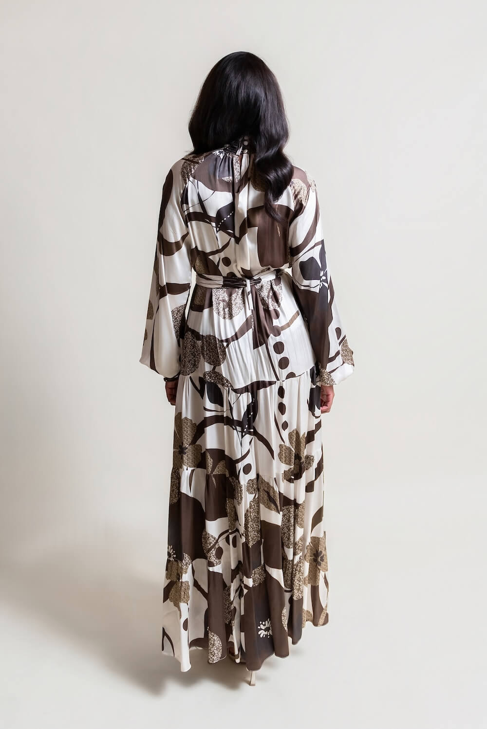 Midi Baroque dress