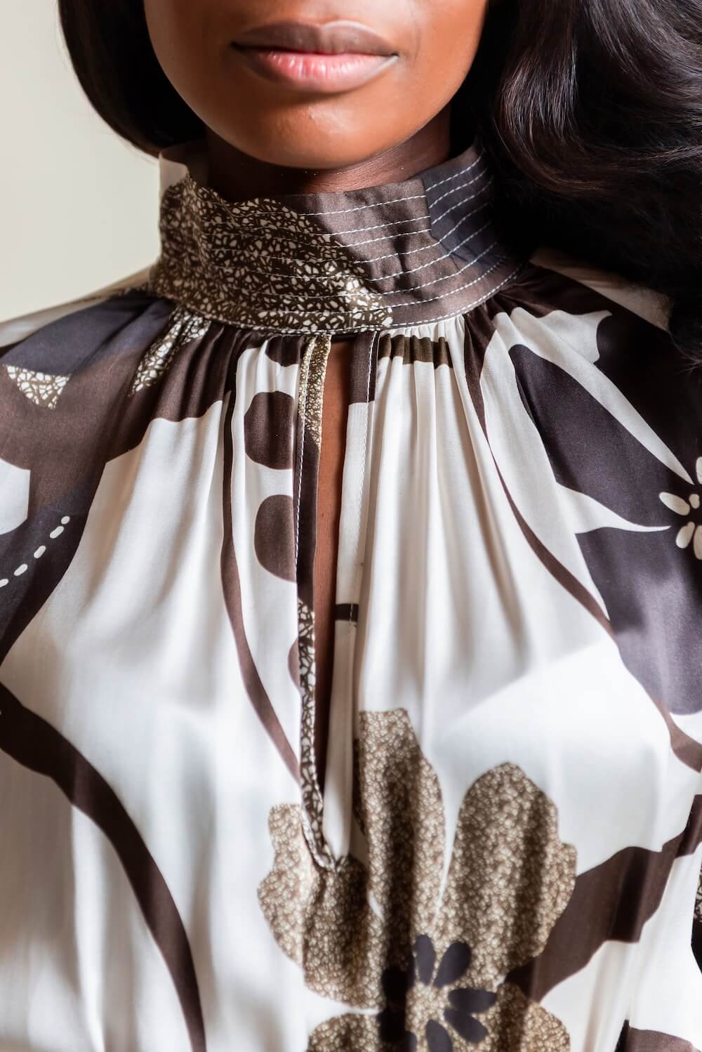 Midi Baroque dress