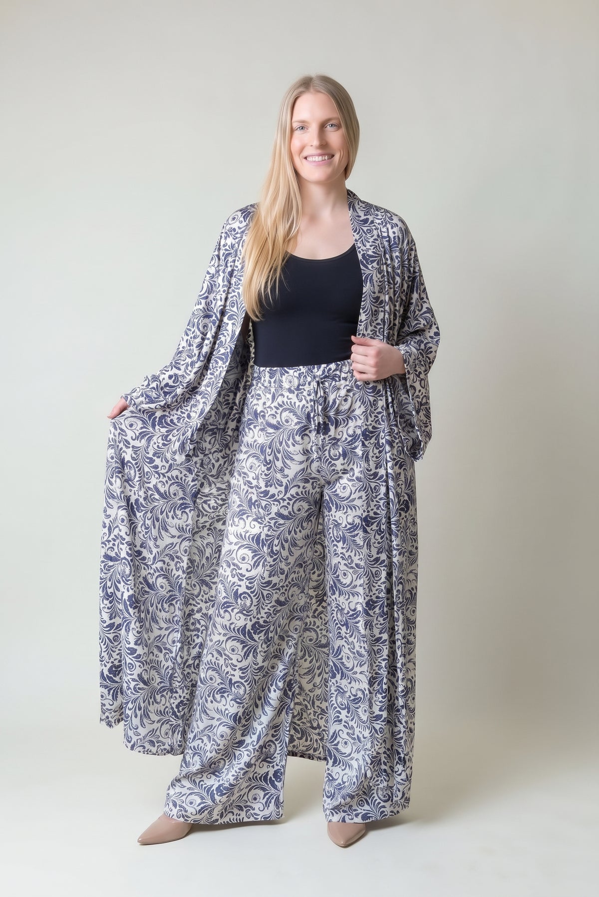 Timeless Luxe Kimono